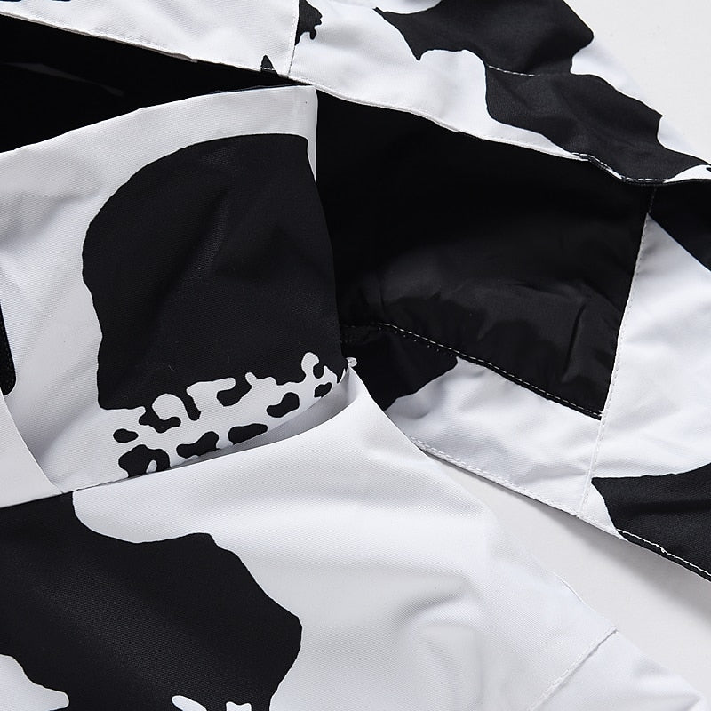 Men's Women's Hoodie Jacket Ski Jacket Outdoor Winter Thermal Warm Windproof Breathable Windbreaker Winter Jacket for Skiing Camping / Hiking Snowboarding Ski