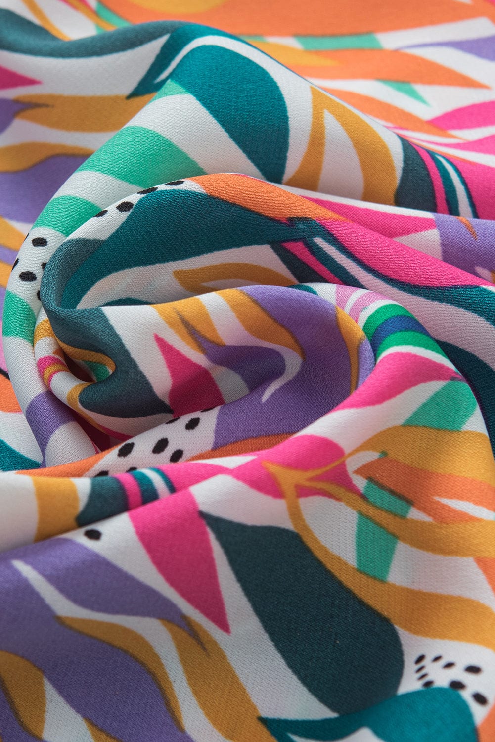 Ruffled Flutter Sleeve Rose Red Floral Print Blouse