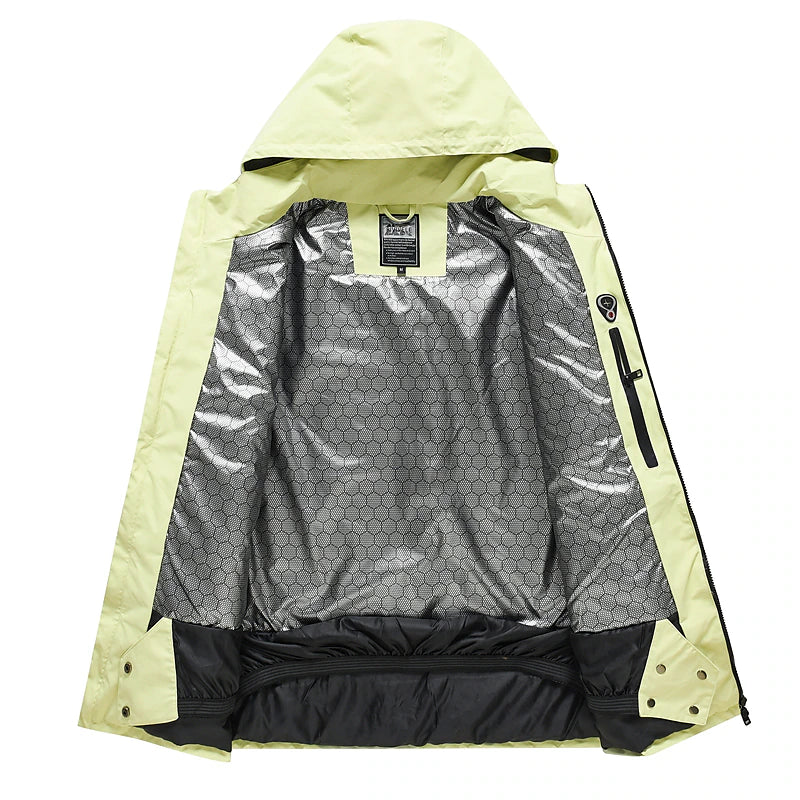 Men's Women's Ski Jacket Outdoor Winter Thermal Warm Windproof Breathable Hooded Windbreaker Winter Jacket for Skiing Camping / Hiking Snowboarding Ski