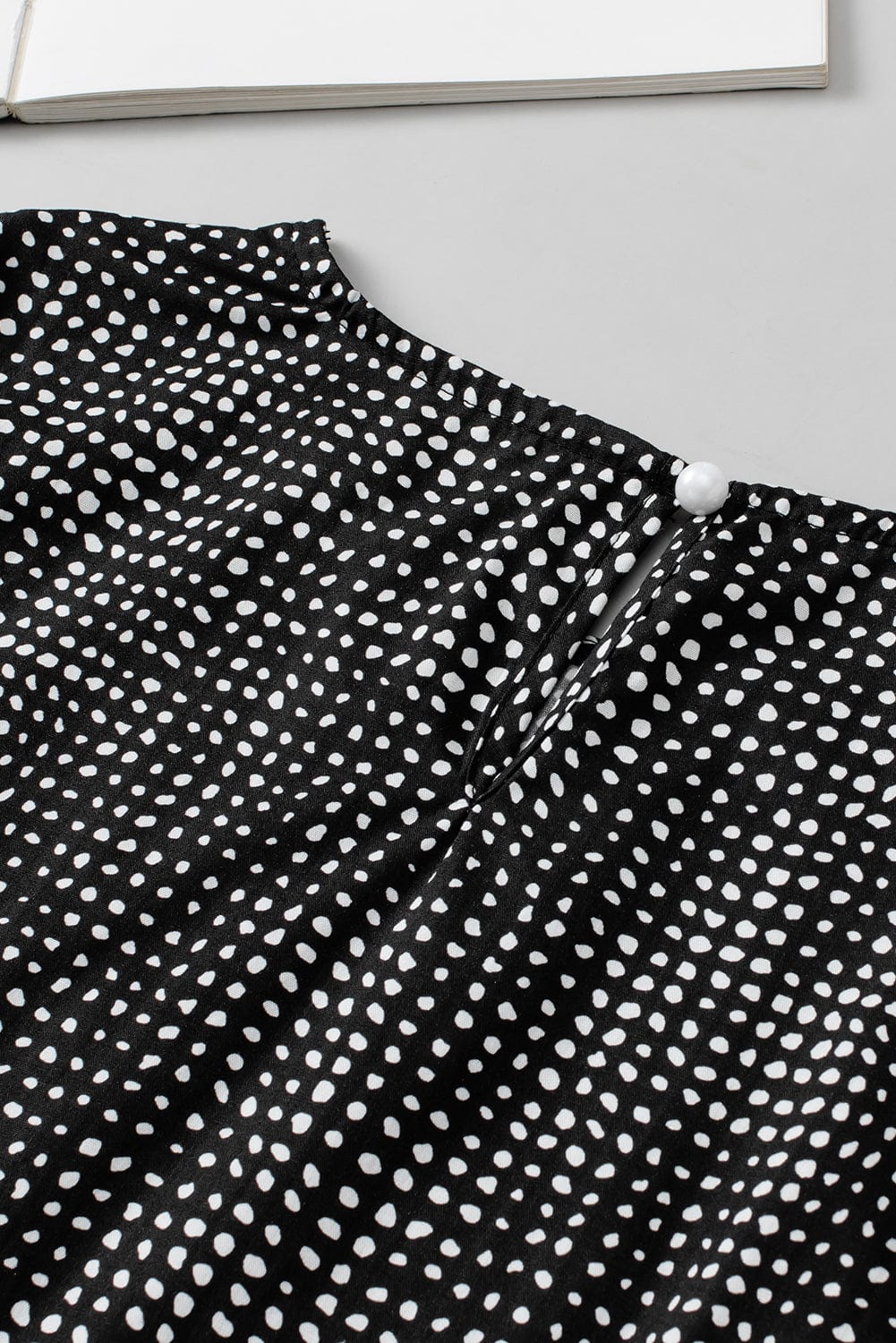 Safari Chic Puff Sleeve Cheetah Print Top