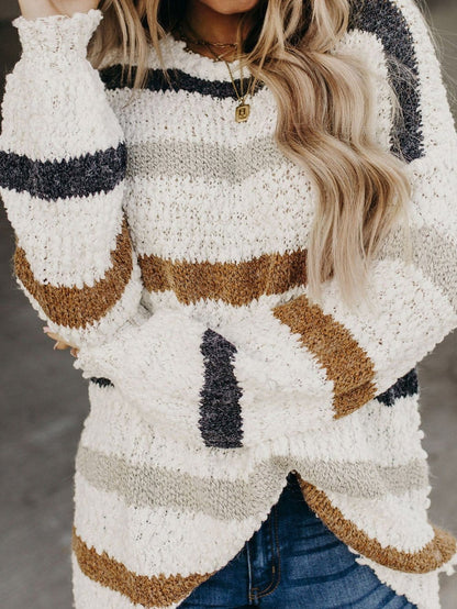 Santa Claus Crew Neck Long Sleeve Sweater