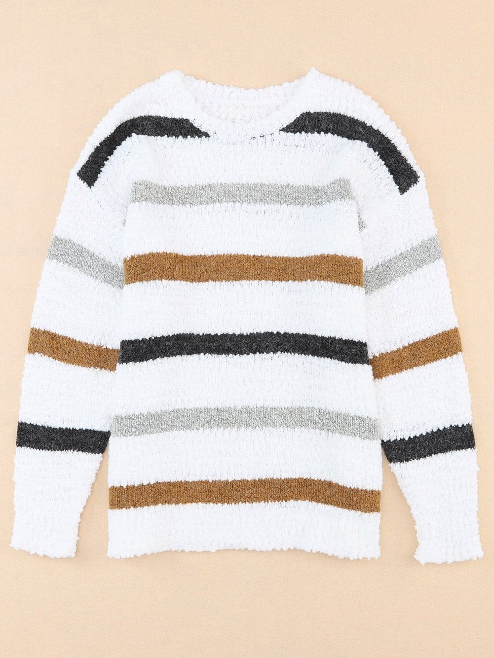 Santa Claus Crew Neck Long Sleeve Sweater