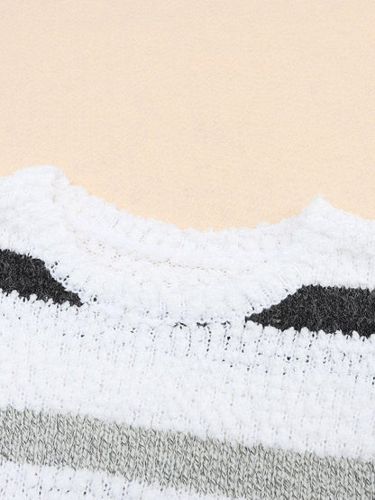 Santa Claus Crew Neck Long Sleeve Sweater