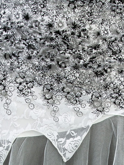 Seductive V Neck Asymmetric Hem Evening Gown