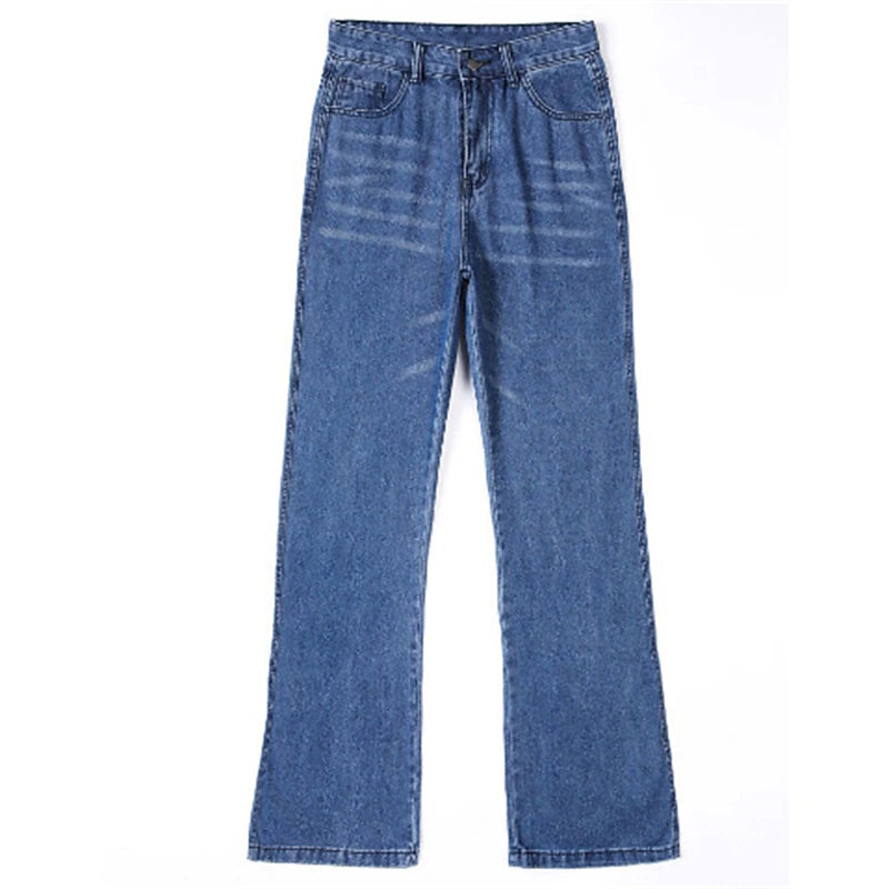 Women's Jeans Cotton Jeans Blue Dark Blue Retro Party Daily Spring &  Fall