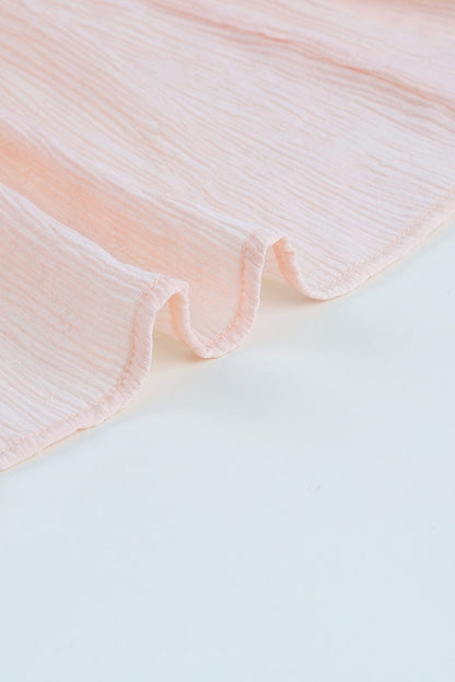 Sleeveless Round Neck Stitching Beach Dress