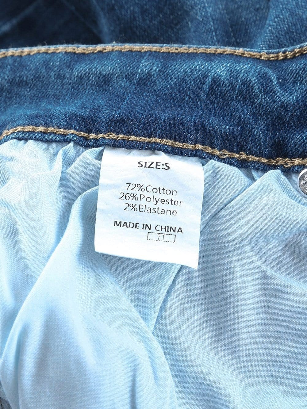 Slim And Flared Denim Pants