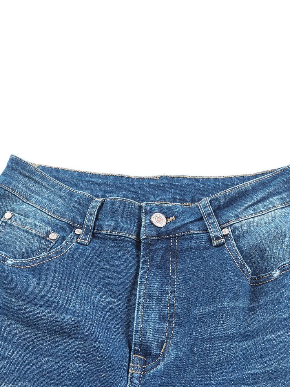 Slim And Flared Denim Pants