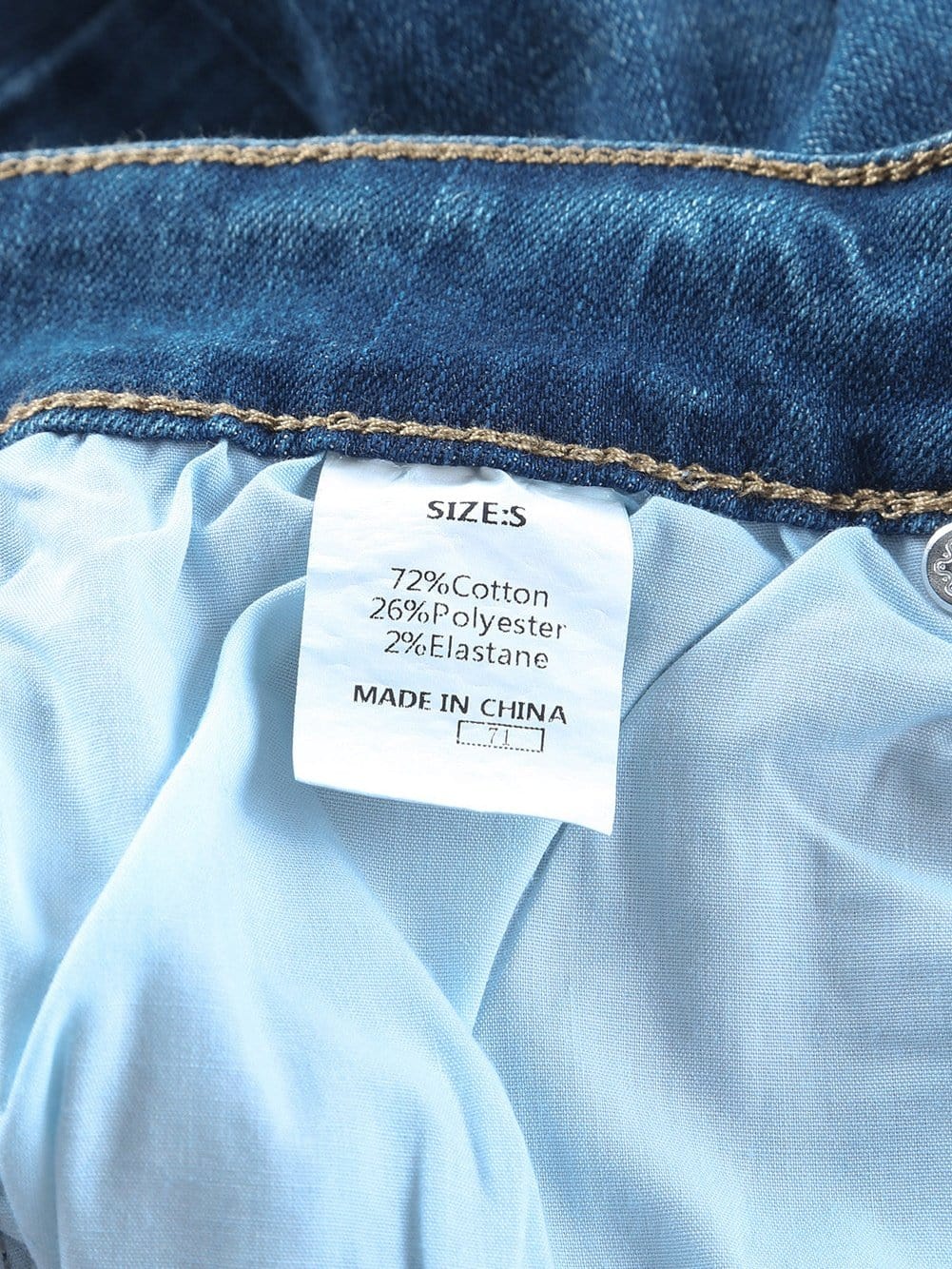 Slim And Flared Denim Pants