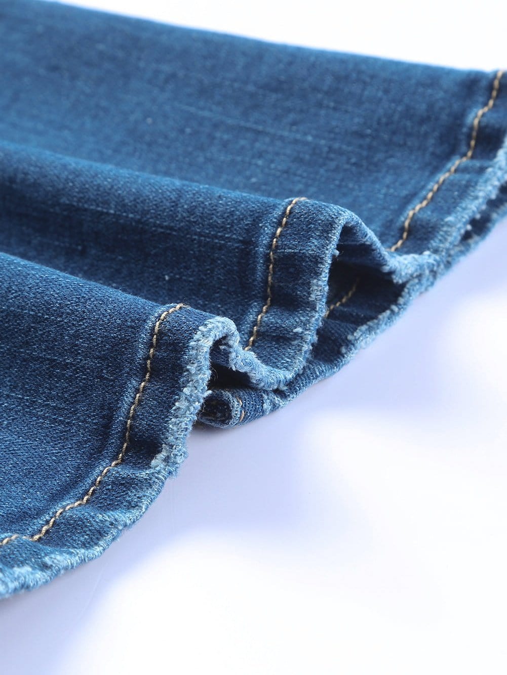 Slim And Flared Denim Pants