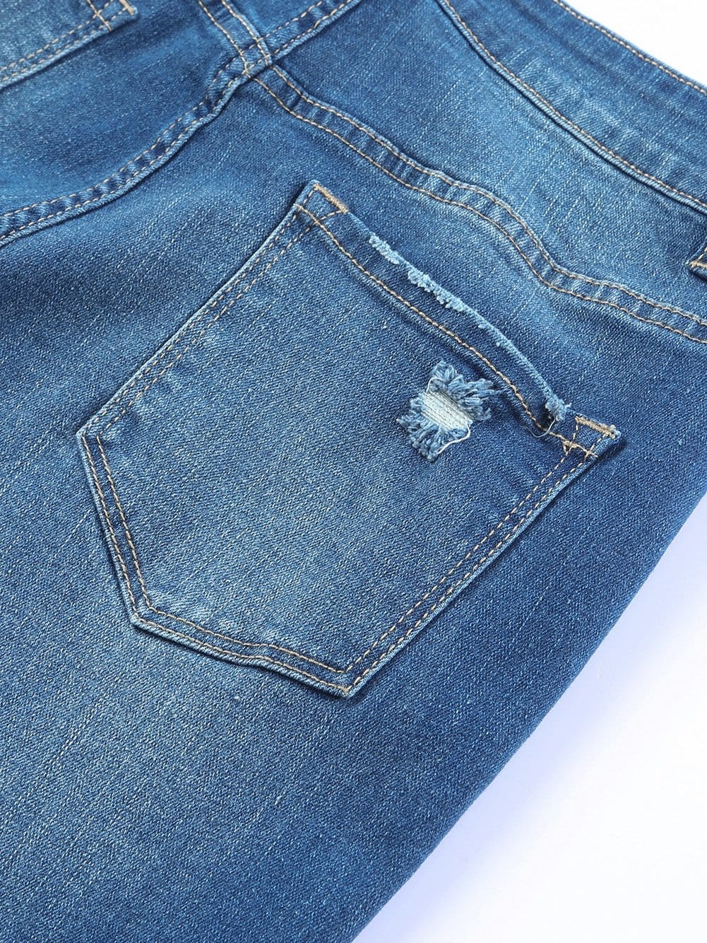 Slim And Flared Denim Pants