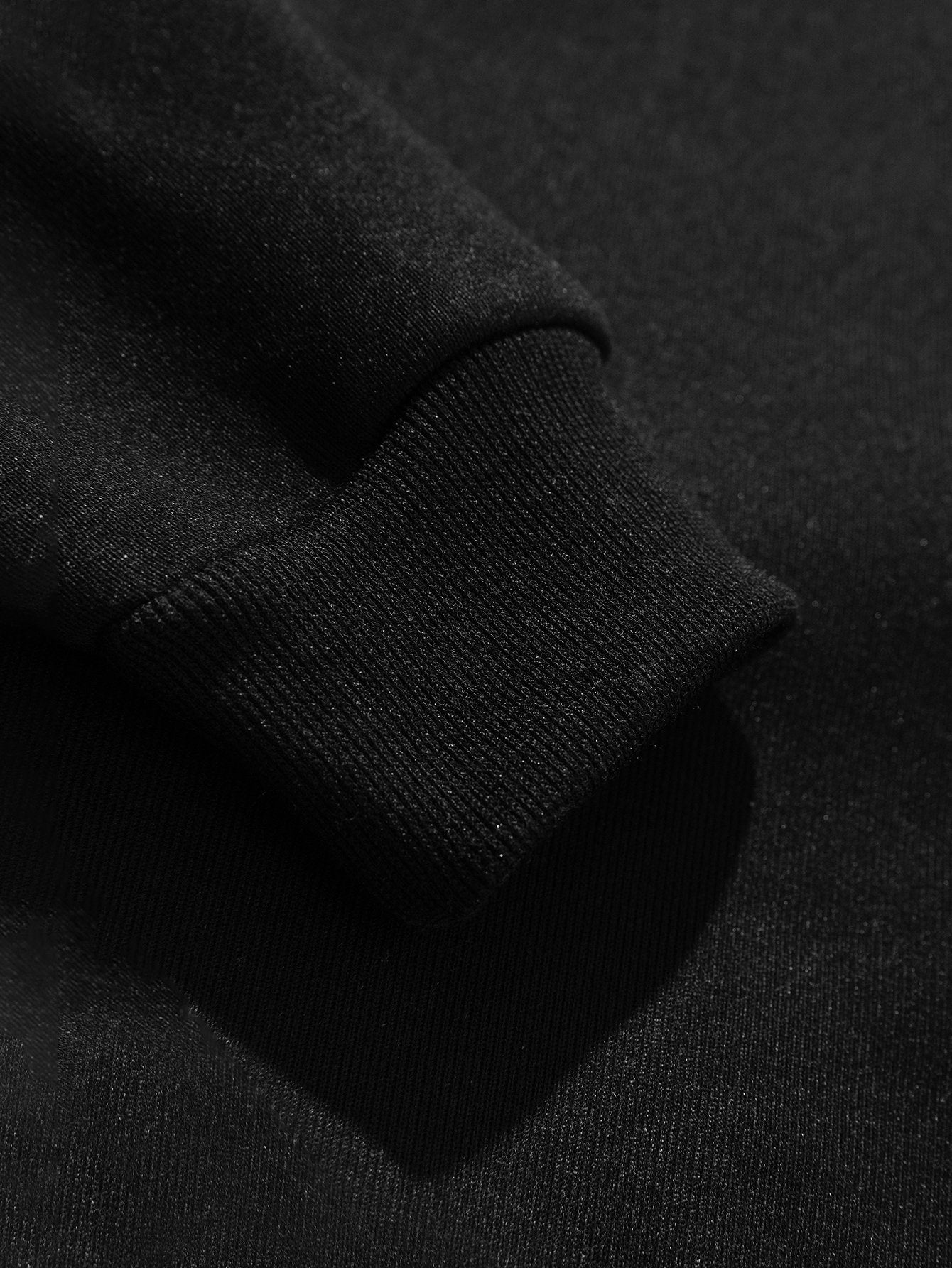 Hoodies - Solid Drop Shoulder Sweatshirt - MsDressly