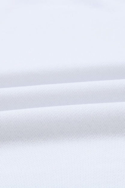 Solid Drop Shoulder Sweatshirt