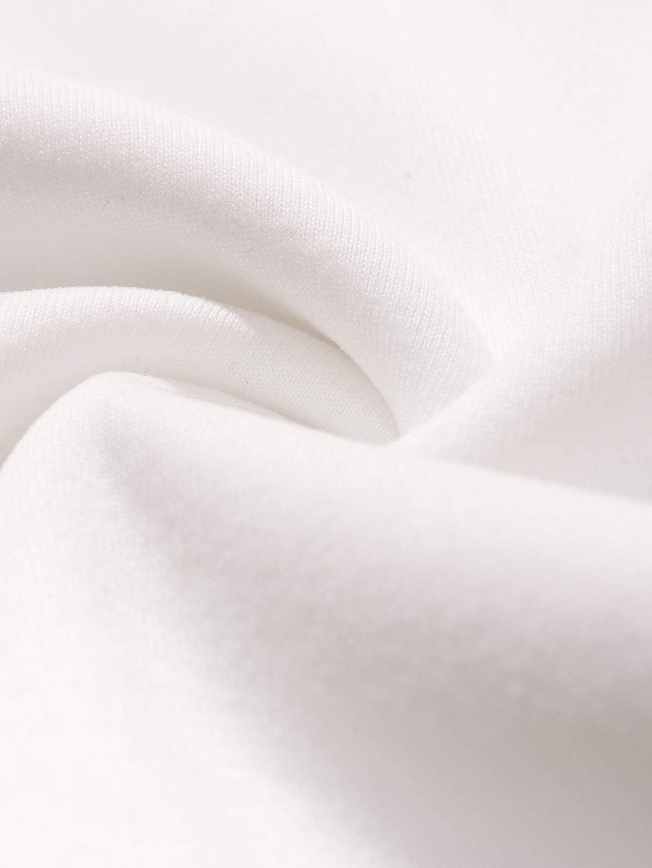 Hoodies - Solid Drop Shoulder Sweatshirt - MsDressly