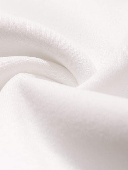 Hoodies - Solid Drop Shoulder Sweatshirt - MsDressly