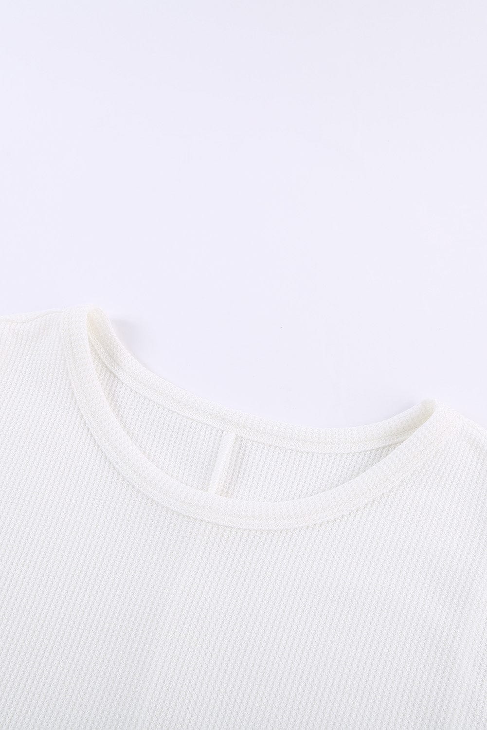 Solid Round Neck Sleeveless Top Vest