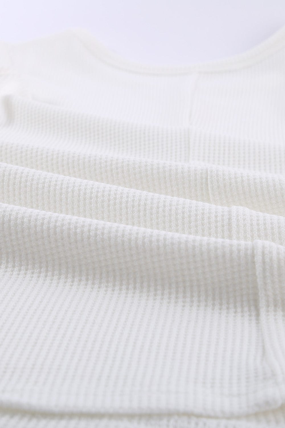 Solid Round Neck Sleeveless Top Vest