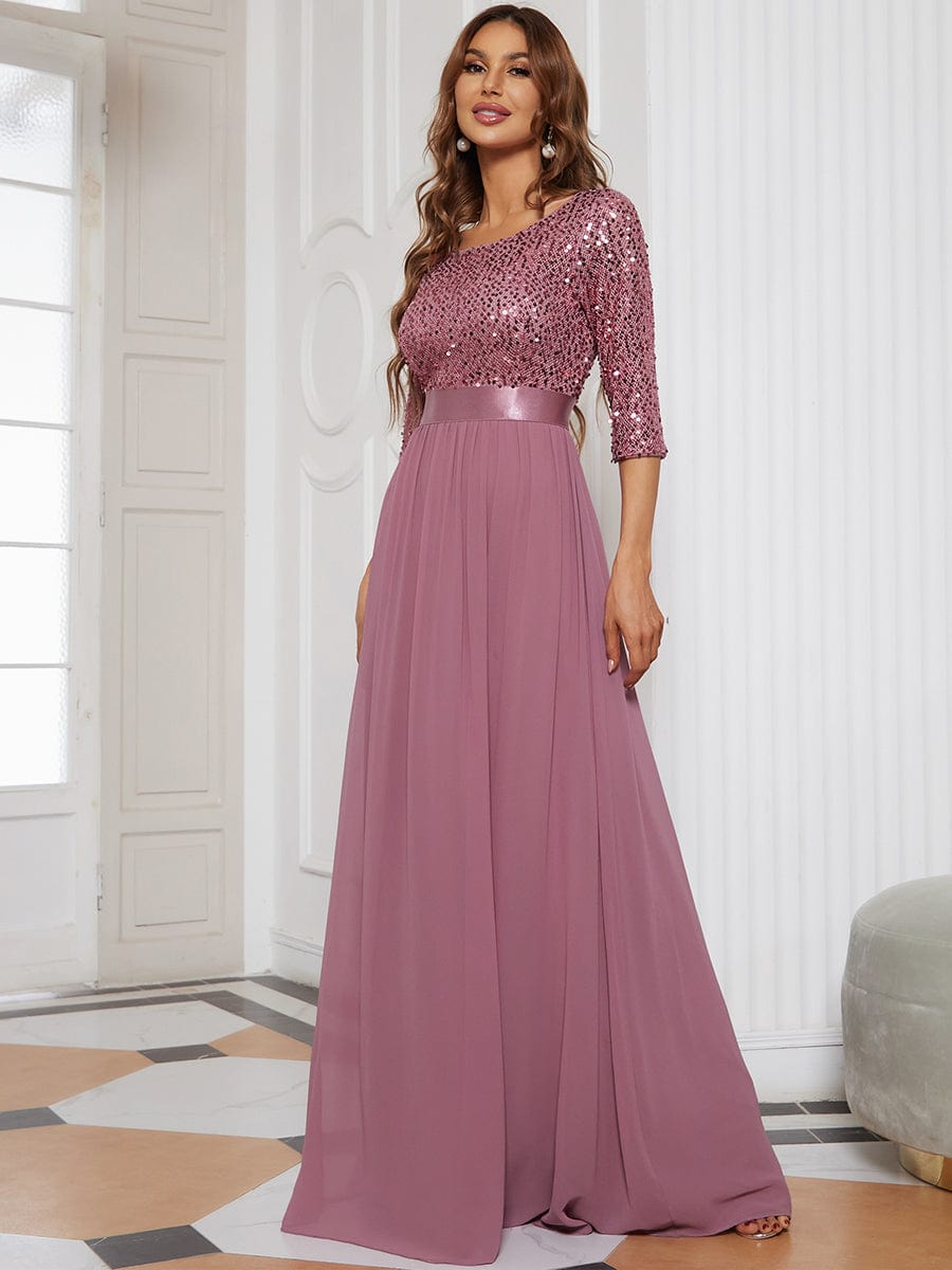 Sophisticated Sequined Mermaid Gown
