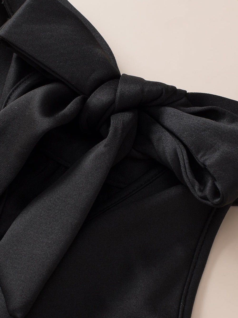 Sparkling Black Sequin Halter Tank Top