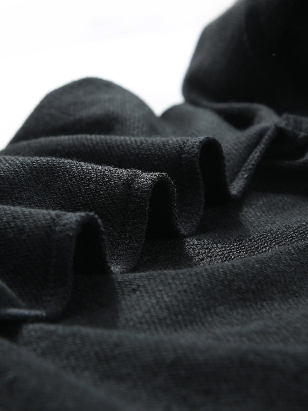 Sparkling Black Sequin Rugby Dress with Ruffled Hem