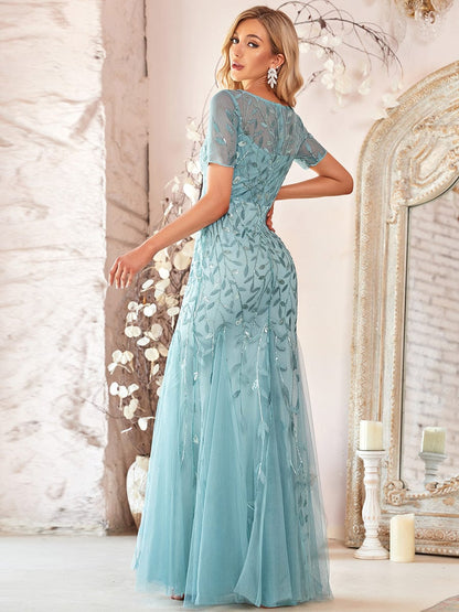 Sparkling Mermaid Tulle Gowns for Special Occasions