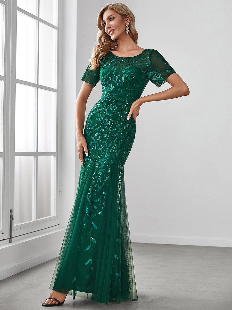 Sparkling Mermaid Tulle Gowns for Special Occasions