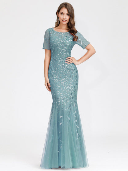 Sparkling Mermaid Tulle Gowns for Special Occasions