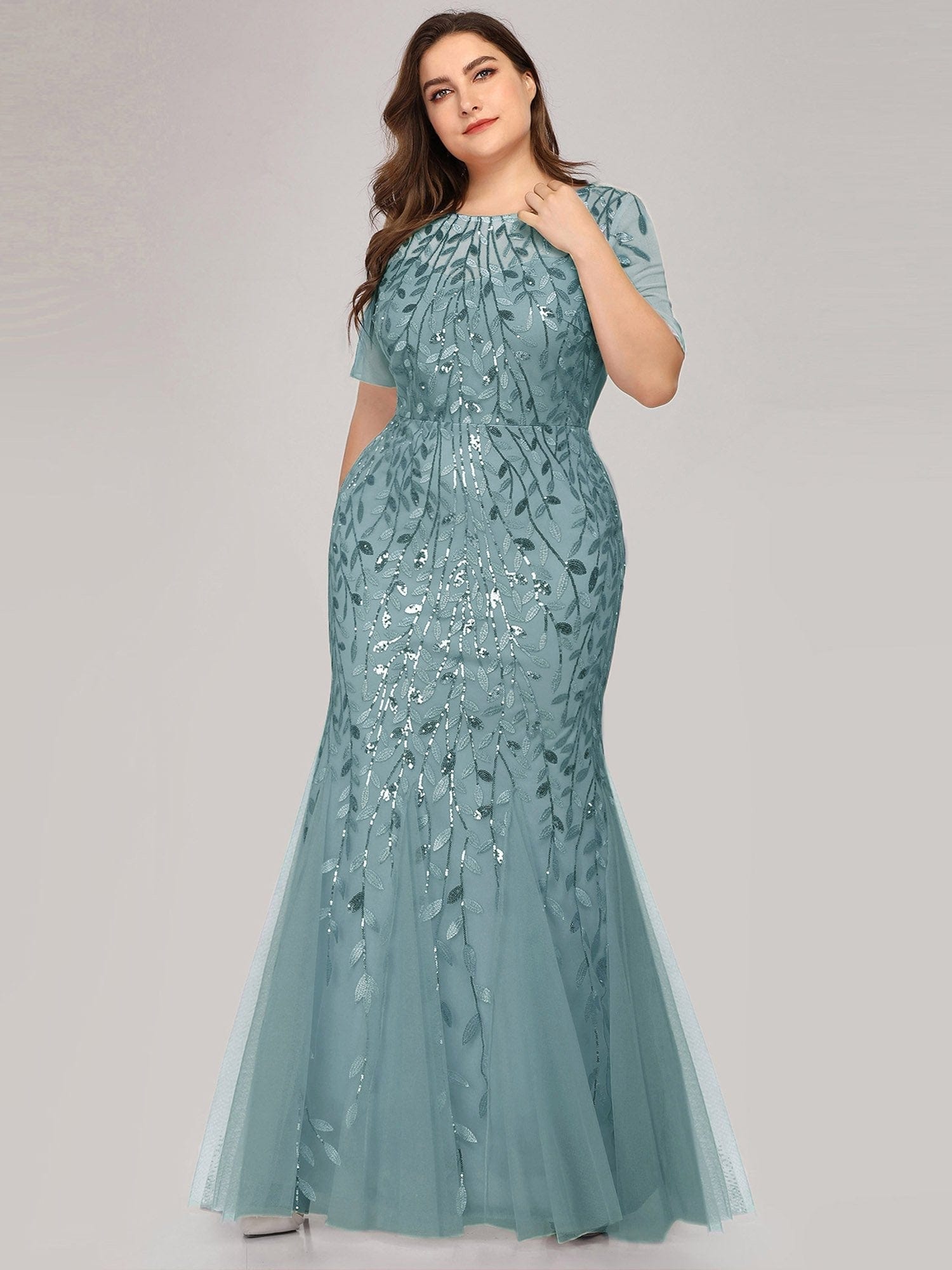Sparkling Mermaid Tulle Gowns for Special Occasions