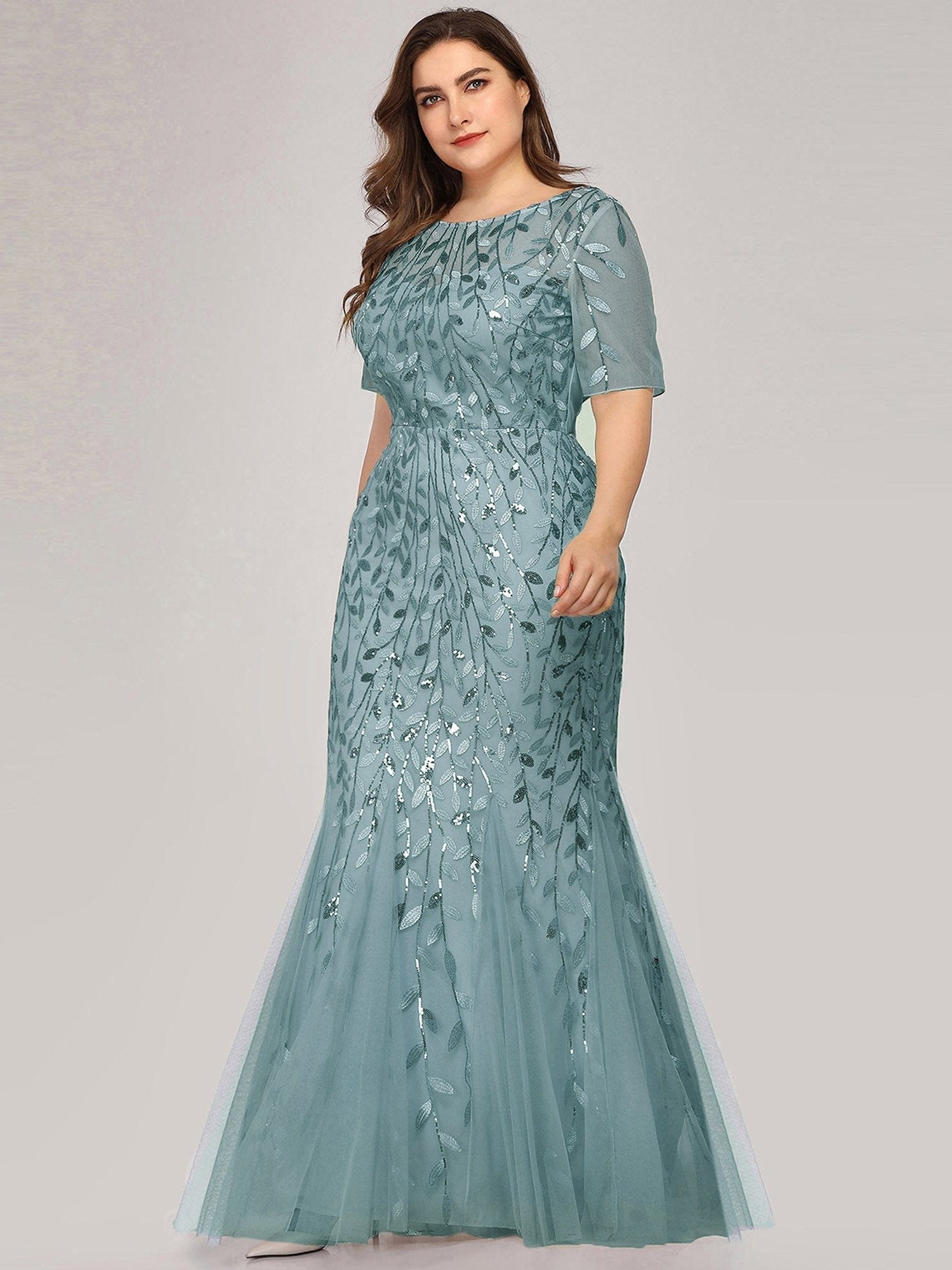 Sparkling Mermaid Tulle Gowns for Special Occasions