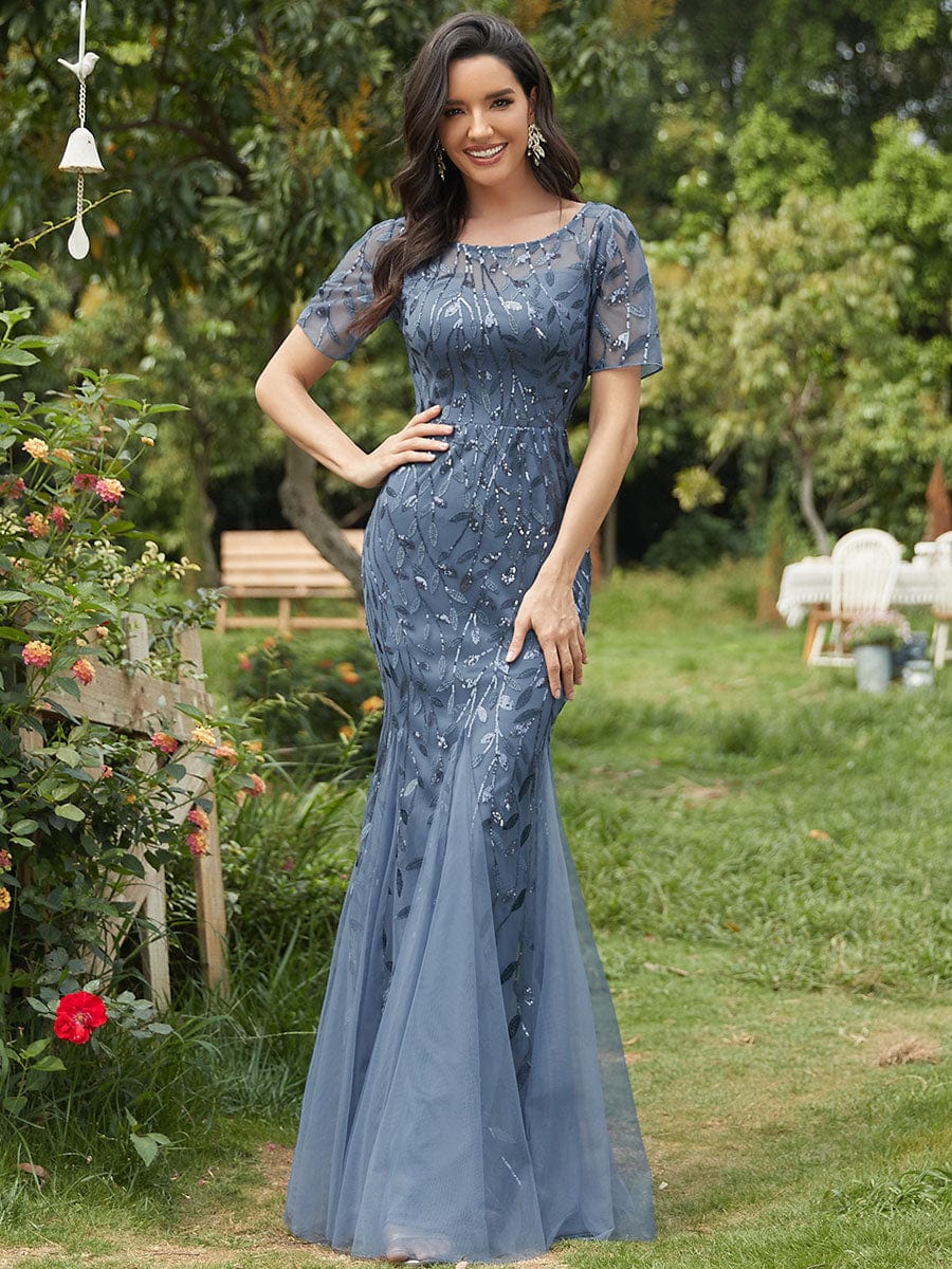 Sparkling Mermaid Tulle Gowns for Special Occasions