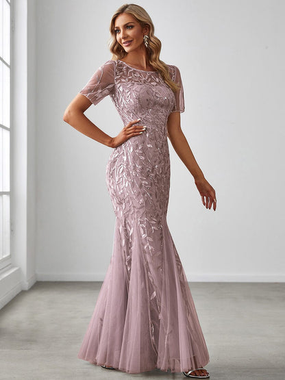 Sparkling Mermaid Tulle Gowns for Special Occasions
