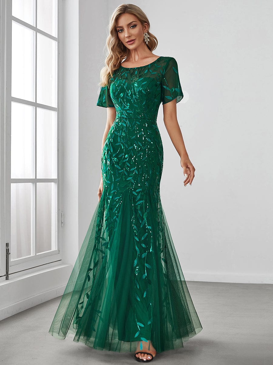 Sparkling Mermaid Tulle Gowns for Special Occasions