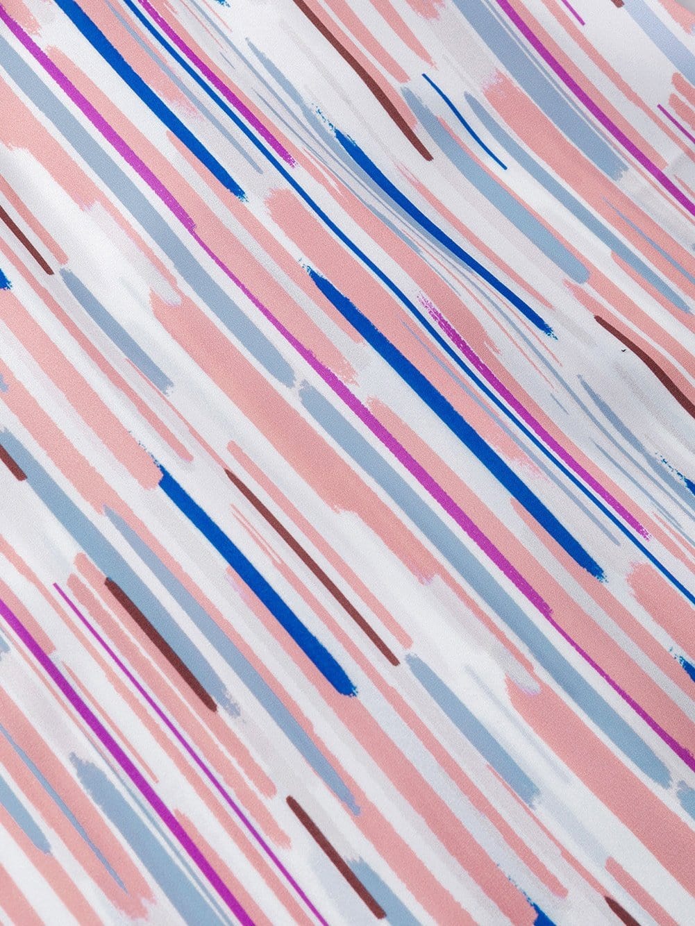 Splash Striped Bohemian Summer Blouse