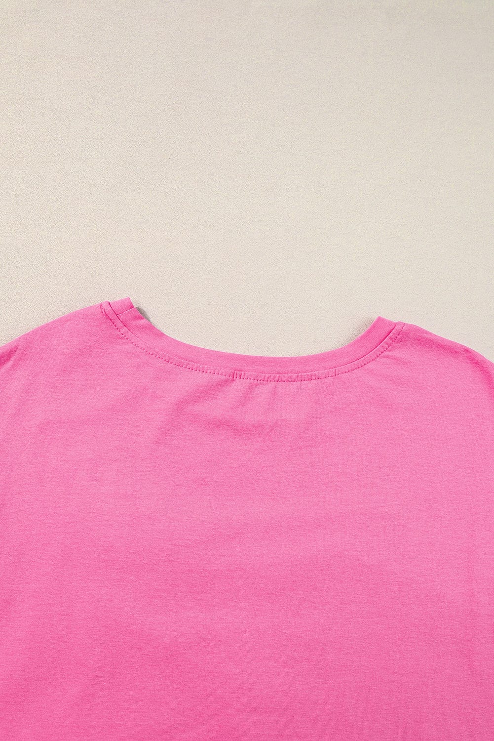 Starry Bonbon Oversized Tee with Colorblock Design