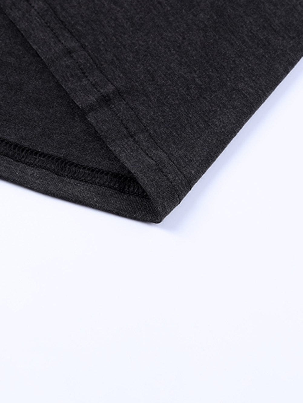 Striped Leopard Patchwork Knee-Length Dress with Long Sleeves