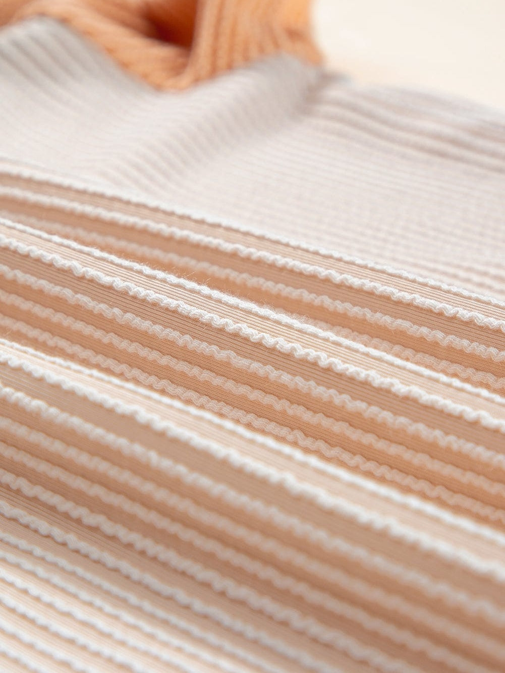 Stylish Black Ribbed Colorblock Tee