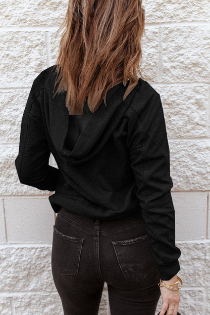 Stylish Comfortable Solid Color Tie Loose Casual  V-Neck T-Shirt