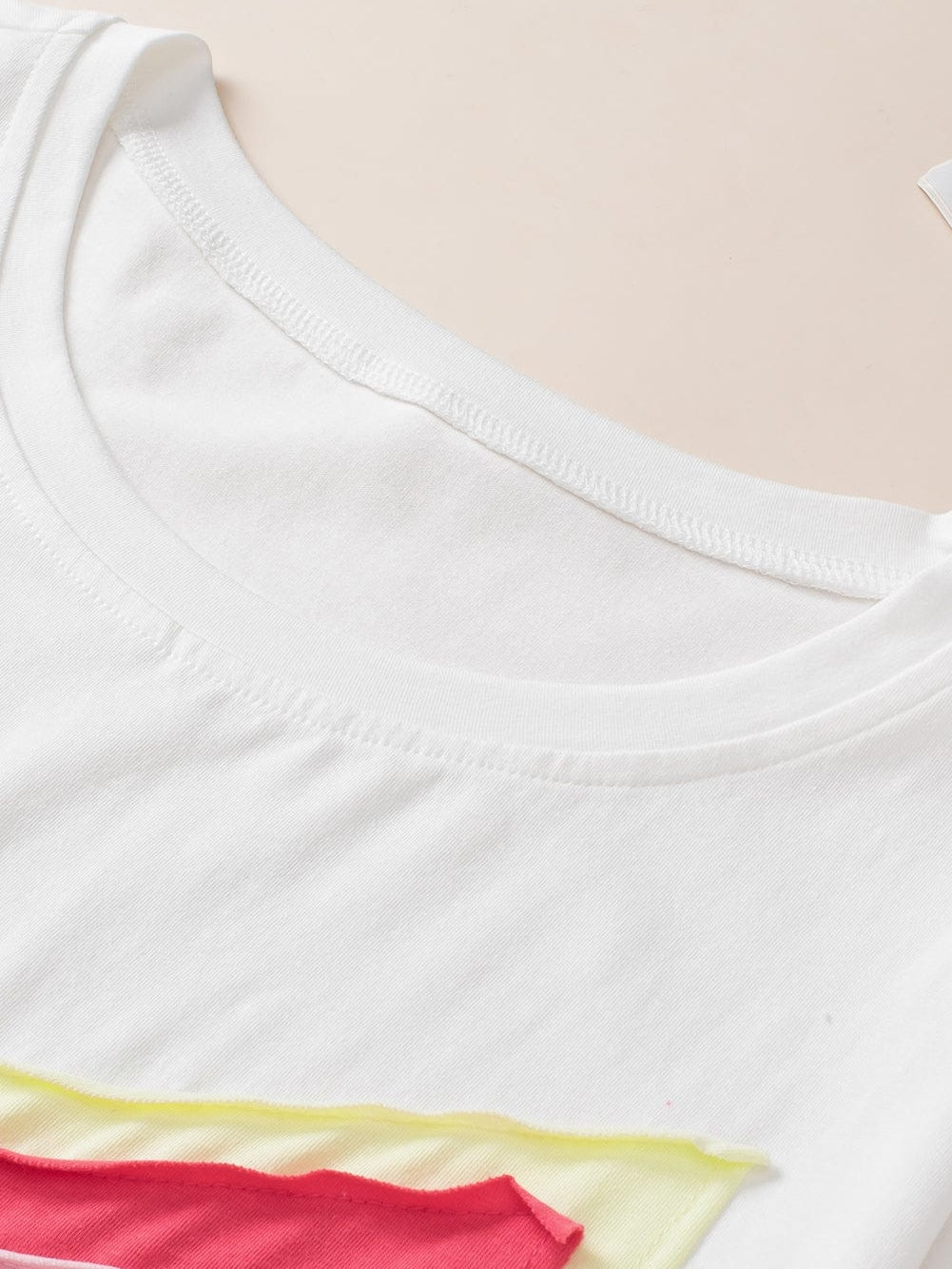 Stylish White Starry Oversized Tee with Half Sleeves