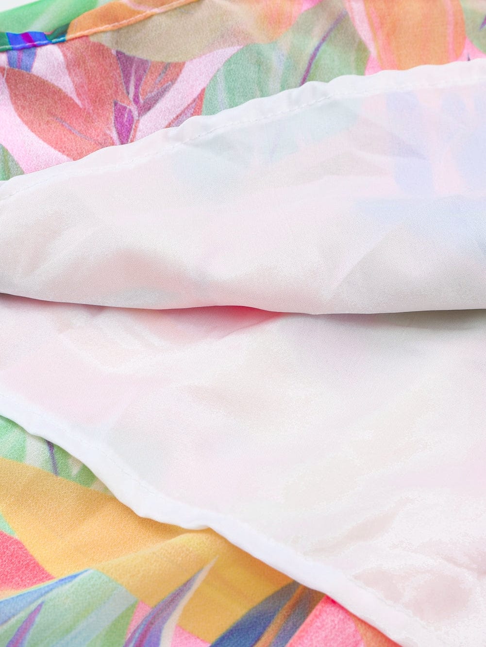 Summer Blossom Vibe V Neck Short Sleeve Dress