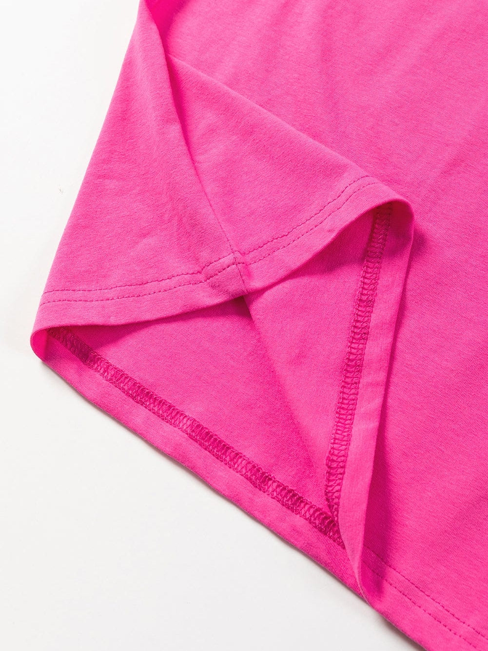 SUNNY DAY Pink Graphic Tee with "SUNSHINE ON MY MIND" Detail