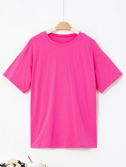 SUNNY DAY Pink Graphic Tee with "SUNSHINE ON MY MIND" Detail
