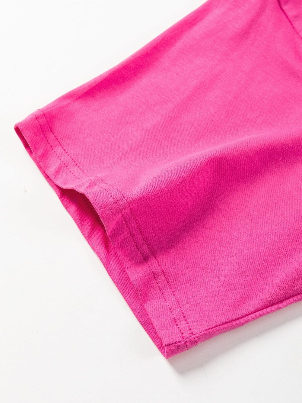 SUNNY DAY Pink Graphic Tee with "SUNSHINE ON MY MIND" Detail