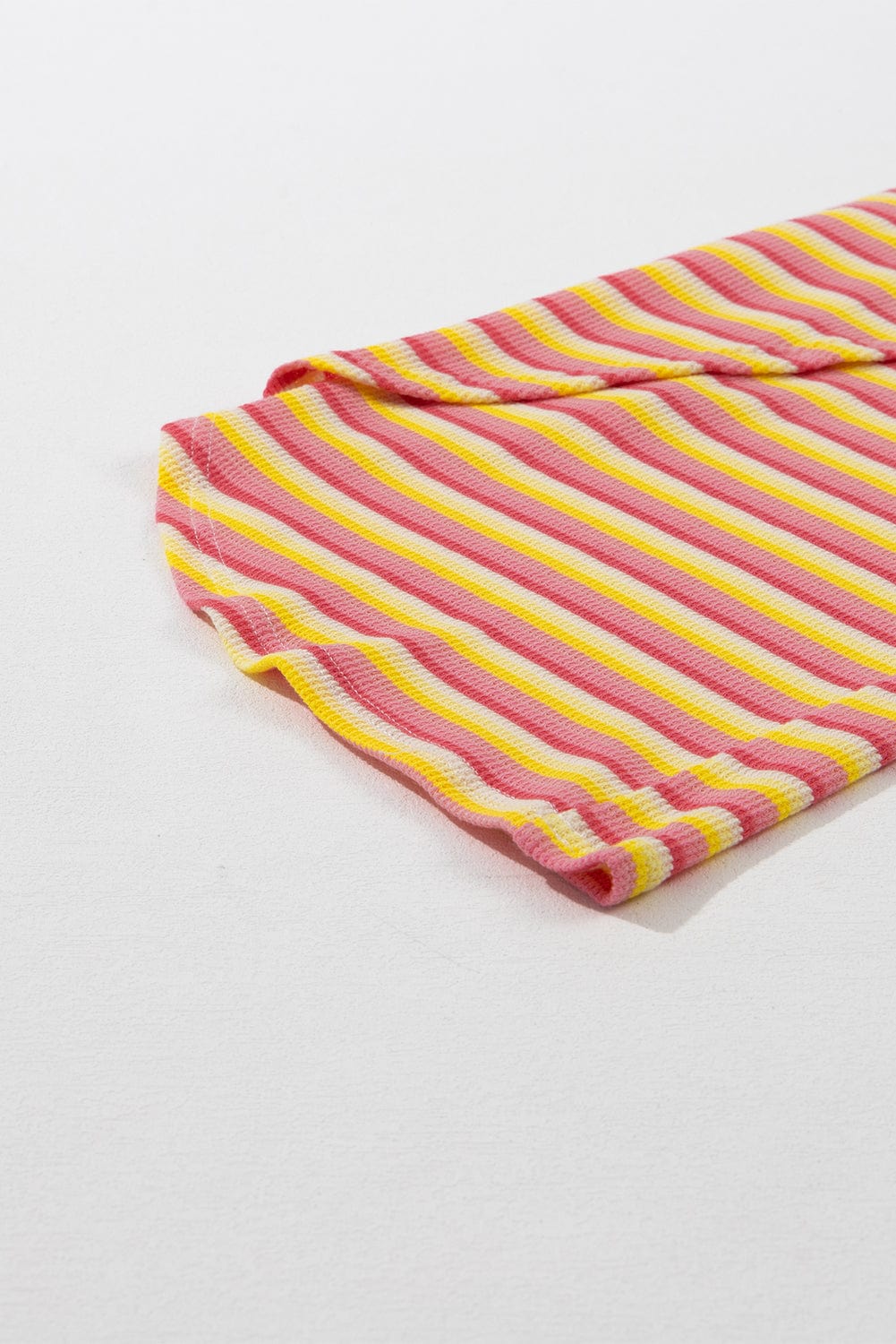 Sunrise Striped Rainbow Top and Tassel Pants Ensemble