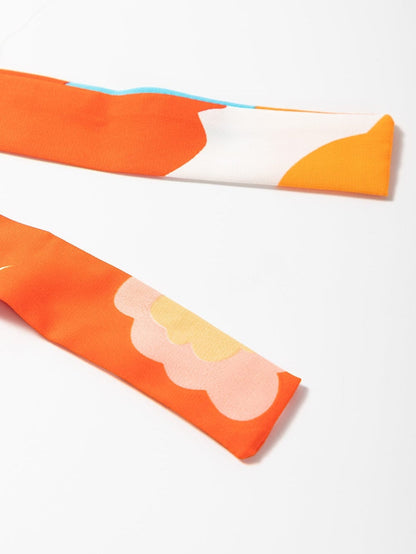 Sunshine Blossom Smocked Bodice Maxi Dress with Self-Tie Straps