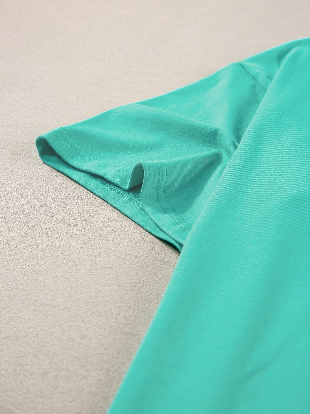 SUNSHINE ON MY MIND Mint Green Printed Tee