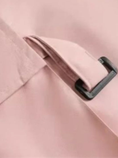 Women's Cargo Pants Polyester Plain Black Pink Fashion High Rise Full Length Street Daily Wear Fall Winter