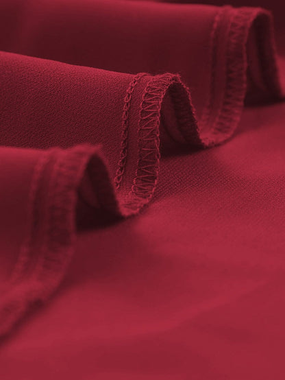 Sweet Chiffon V Neck Tiered Ruffle Mini Dress