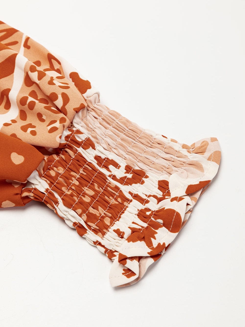 Swing into Style with the Brown Multi Print Dress