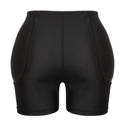 Women's Black Apricot Solid / Plain Color Elastic Waist Hip Lift Up Going out Undergarments Skinny M