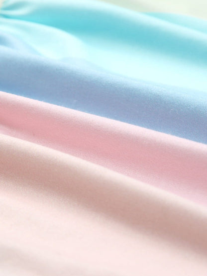 Tiered Striped Color Block Mini Dress with Multicolor Stripes